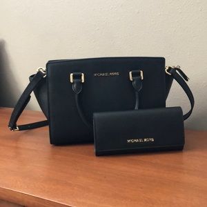 Michael Kors Handbag and matching wallet